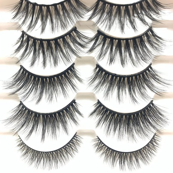 Magnetic Eyelashes and Eyeliner Kit 5 Pairs - Picture 2 of 5